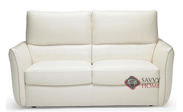 Versa (B842-262) Twin Leather Sleeper Sofa by Natuzzi Editions