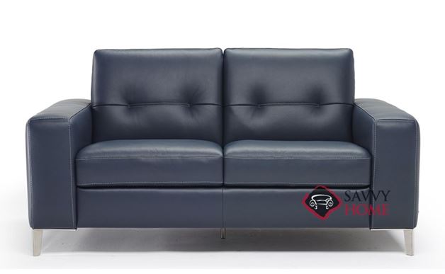 Po (B883) Leather Stationary Loveseat By Natuzzi Is Fully Customizable ...