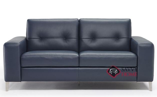 Po (B883-264) Full Leather Sleeper Sofa by Natuzzi Editions with Greenplus