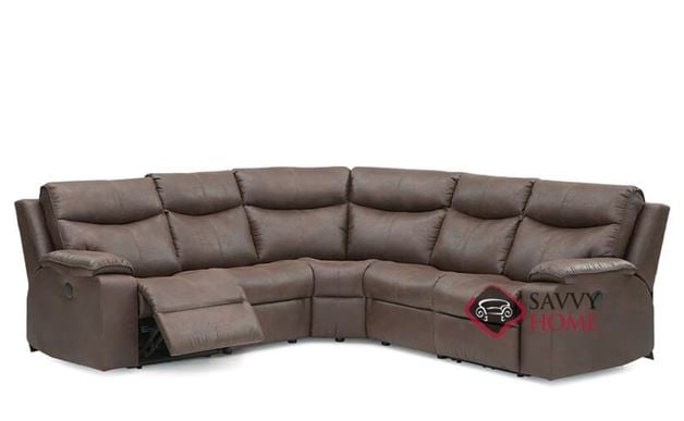 Providence Reclining True Sectional Leather Sofa by Palliser