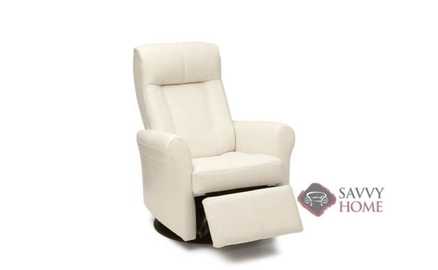 Yellowstone My Comfort Rocking and Reclining Leather Chair by Palliser in Broadway Java