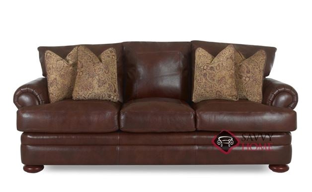 Montezuma Leather Studio Sofa