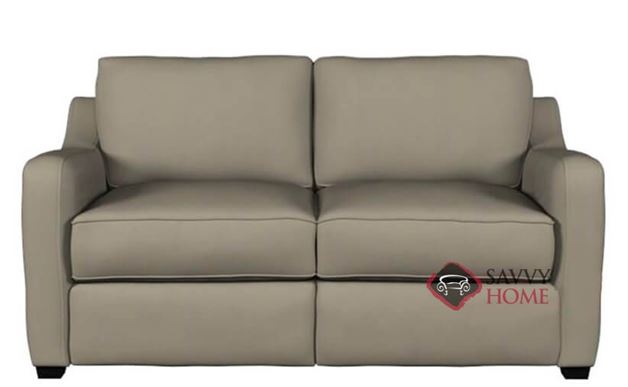 Glendale Leather Loveseat by Savvy