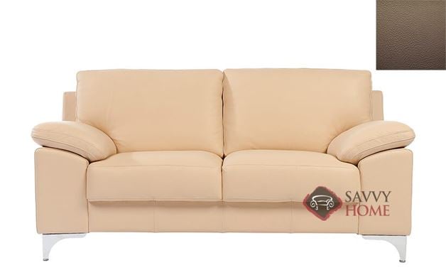 Poet Leather Loveseat by Luonto