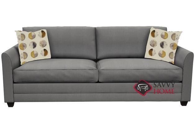 Valencia Queen Sleeper Sofa in Lily Pewter