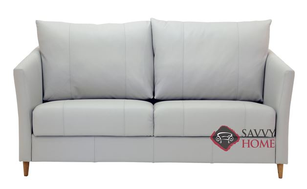 Erika Leather Full Sofa Bed by Luonto