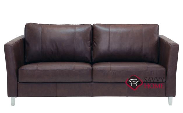 Monika Queen Leather Sleeper Sofa by Luonto