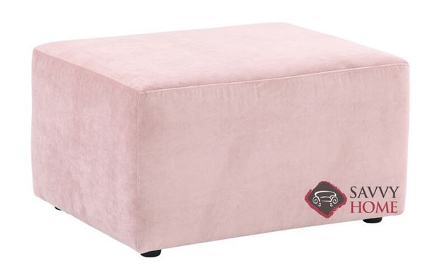 Pastilli Rectangle Leather Ottoman by Luonto