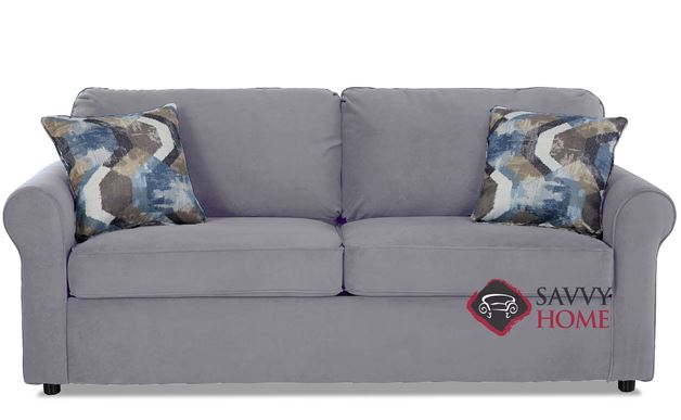 Ottawa Queen Sleeper Sofa by Savvy in Aluna Ash