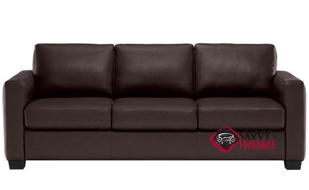 Roya (B735-625) Queen Leather Sleeper Sofa by Natuzzi Editions