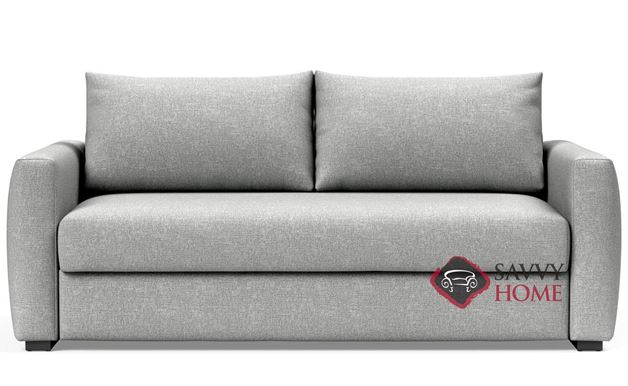 Cosial Queen Sleeper Sofa in 590 Micro Check Grey