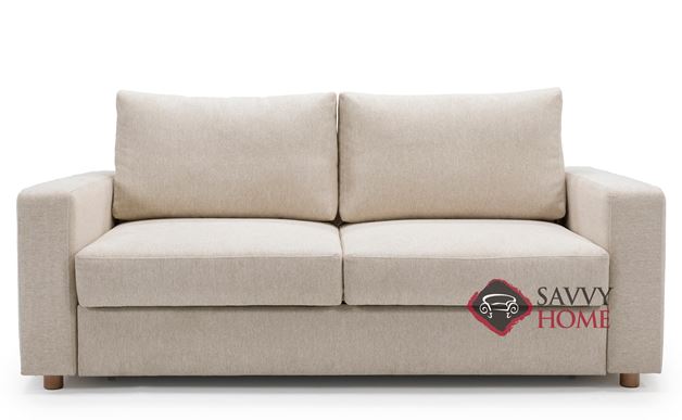 Neah Standard Arm Queen Size Sleeper Sofa in 365 Halifax Shell