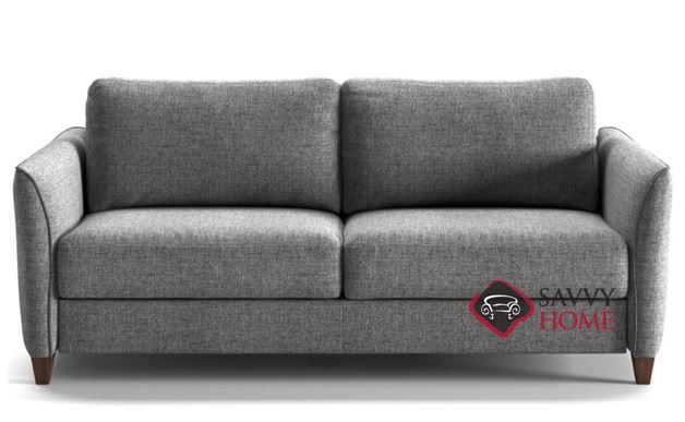 Aura Queen Sofa Bed by Luonto in Atlantic 07 Bright Gray