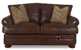 Montezuma Leather Loveseat