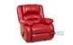 Augusta Reclining and Rocking Leather Chair Sideview