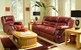 Augusta Reclining Leather Sofa Room-View