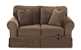 Woodinville Loveseat by Savvy in Bruges Chocolate