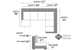 The 146 U-Shape True Sectional Sofa by Stanton LAF Diagram