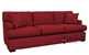 The 146 Sofa by Stanton in Bennett Red