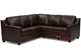 Corissa Leather Compact True Sectional Sofa by Palliser
