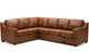 Corissa Leather Large True Sectional Sofa by Palliser
