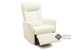 Banff II My Comfort Rocking and Reclining Leather Chair by Palliser White Slightly Open