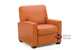 Westend Leather Reclining Chair by Palliser in Dazzle Cayenne