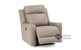 Forest Hill Rocking and Reclining Leather Chair in Durango Pewter Sideview