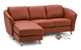 Alula Leather Chaise Sectional by Palliser