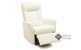 Banff My Comfort Rocking and Reclining Leather Chair by Palliser White Slightly Open