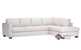 Roya Chaise Sectional Leather Sleeper Sofa by Natuzzi Editions
