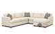 Berkeley Compact True Sectional Sofa with Chaise by Savvy