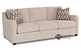 Glendale Sofa by Savvy in Theory Platinum Sideview
