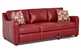 Glendale Dual Reclining Leather Sofa by Savvy Sideview