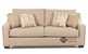 Alexandria Queen Sleeper Sofa with Nailheads by Savvy in Conversation Bisque