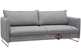Flipper Full Sofa Bed by Luonto in Loule 413 Sideview