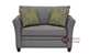 Murano Chair Sleeper Sofa in Oakley Graphite