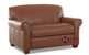 Calgary Leather Chair Sleeper Sofa Sideview