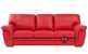 Ariel Leather Sofa by Luonto