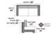 Pepper Full Sofa Bed by Luonto Diagram