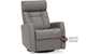 West Coast II My Comfort Power Reclining Leather Swivel Chair with Power Headrest by Palliser (Angled)