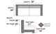 Swinden CloudZ Full Top-Grain Leather Sofa Bed Diagram