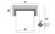 Newbury Queen Sofa Bed by Savvy Diagram Open