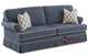 Cranston Queen Sofa Bed by Savvy (Angled)