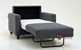 Nico Chair Sofa Bed by Luonto in Rene 04 Open