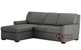 Klein Queen Plus with Chaise Sectional Leather Comfort Sleeper by American Leather