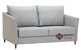 Erika Leather Full Sofa Bed by Luonto (Angled)