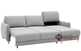 Delta Chaise Sectional Sleeper Sofa in Rene 03 by Luonto