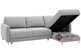 Delta Chaise Sectional Sleeper Sofa in Rene 03 by Luonto