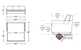 Brandt Leather King Comfort Sleeper by American Leather Diagram